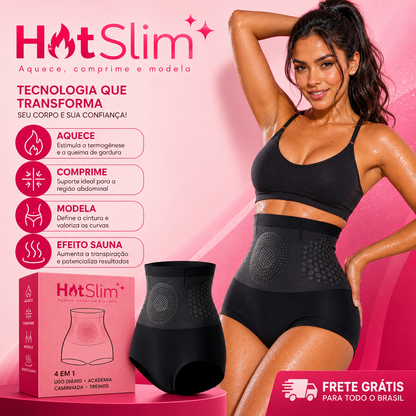 HotSlim™ Original - Shorts Modelador de Efeito Sauna para Redução de Medidas