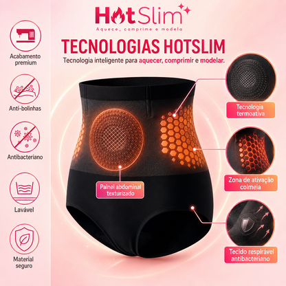 HotSlim™ Original - Shorts Modelador de Efeito Sauna para Redução de Medidas