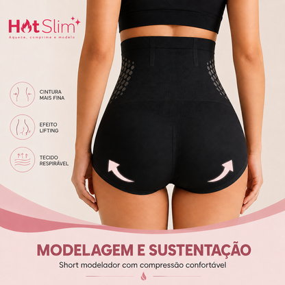 HotSlim™ Original - Shorts Modelador de Efeito Sauna para Redução de Medidas